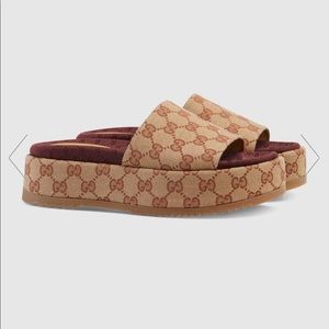 Authentic Women’s Gucci Platform Sandals